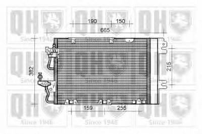 QUINTON HAZELL qcn451 -  Конденсатор, кондиционер